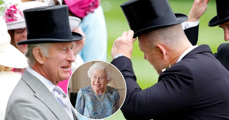 Mike Tindall Repeats Cheeky Ascot Prank on King Charles That Once Made Queen Elizabeth Laugh — Watch