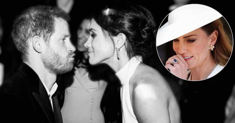 Meghan Debuts New Ring That May Be an Anniversary Gift From Harry — but It's Eerily Similar to Kate's