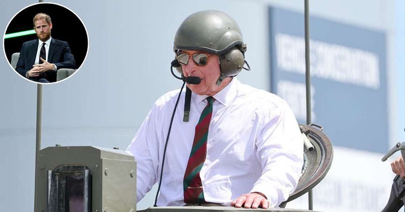 King Charles Takes Command of Historic Battle Tank — Hours After Prince Harry Snub