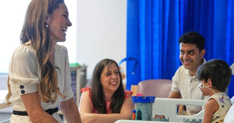 Princess Kate Goes Into Full 'Mom Mode' During Heartwarming Hospital Outing — Watch