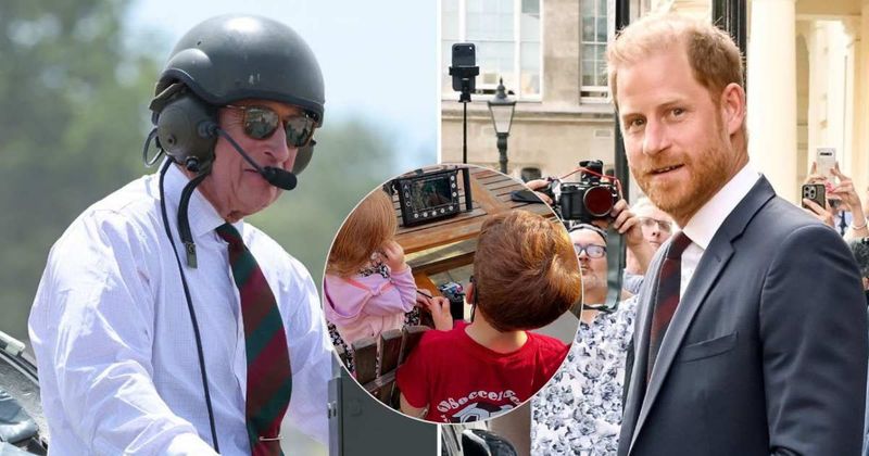 Harry 'Frantically' Working to Bring Meghan to UK as Charles Won't 'Pass Up' Meeting Archie & Lilibet