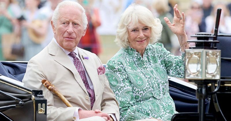 Charles and Camilla Look Incredible Together as They Arrive at RHS Sandringham Flower Show
