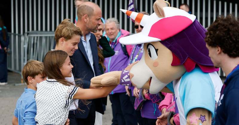 Princess Charlotte Gets Teased by Cheeky Mascot — and Her Reaction Says It All