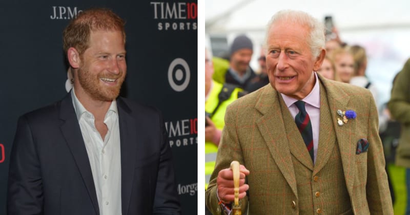 Prince Harry Reacts to Singer's Cheeky Joke About King Charles — and His Reaction Says It All