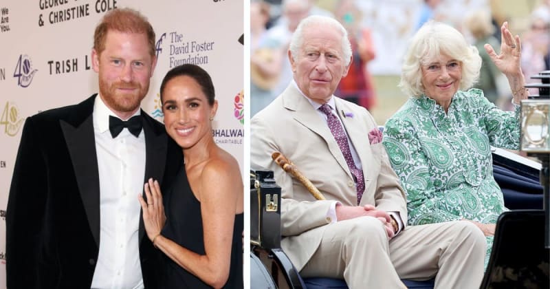 King Charles and Queen Camilla Announce Major Tour Hours After Harry and Meghan Land in U.K.