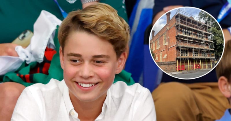 Major Works Underway at Eton College Just Days Ahead of Prince George’s Arrival