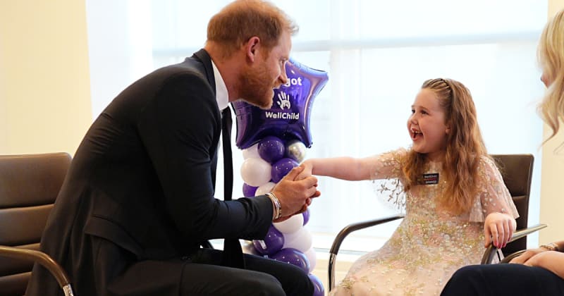 Prince Harry Shows Off His 'Girl Dad' Side During London’s WellChild Awards