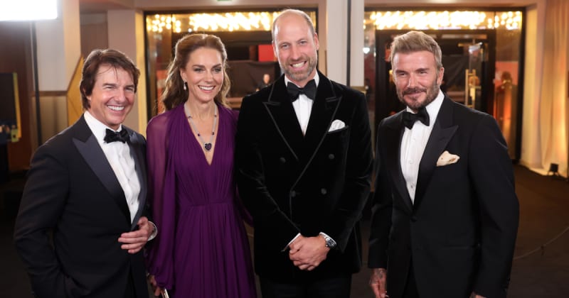 William and Kate Steal the Spotlight Alongside Tom Cruise at the 73rd Royal Film Performance