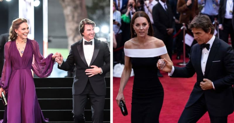 Princess Kate Shares Sweet Moment With Tom Cruise at Movie Premiere — and It's a Walk Down Memory Lane