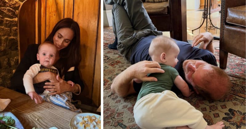 Prince Harry and Meghan Step Into a Sweet New Role for Their Best Friend's Baby in New UK Photos