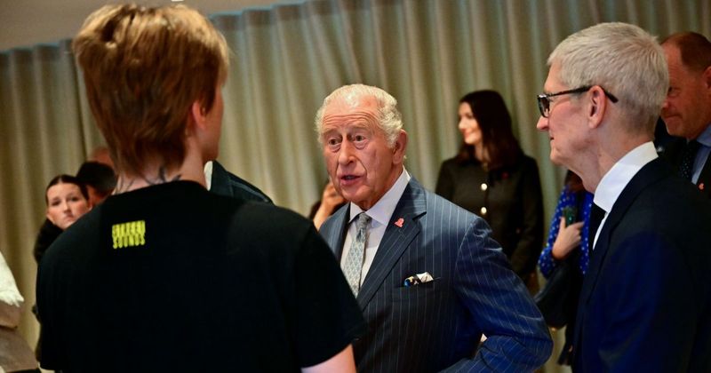 King Charles Joins Elton John and Tim Cook at Apple Event Amid Andrew Legal Drama