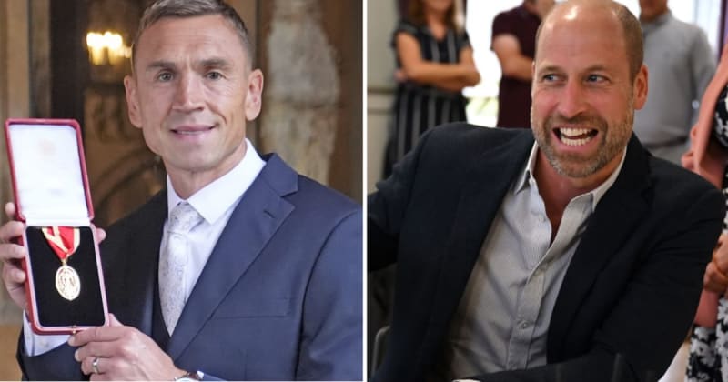 Prince William Bestows Knighthood on Kevin Sinfield in Moving Honor to Rob Burrow