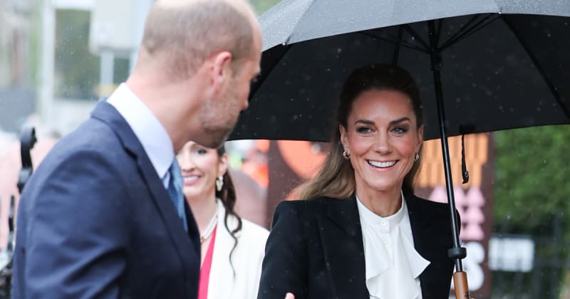Kate’s Surprise Umbrella Move in Belfast Was Pure Sweetness — but It Was William Who Stole the Moment